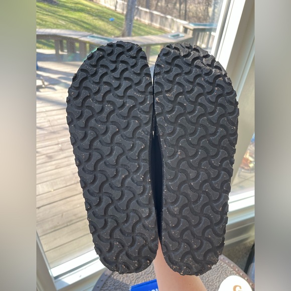 NEW BIRKENSTOCK UTTI SUEDE SLIP ON SHOES IN BLACK 45 12 main image 6